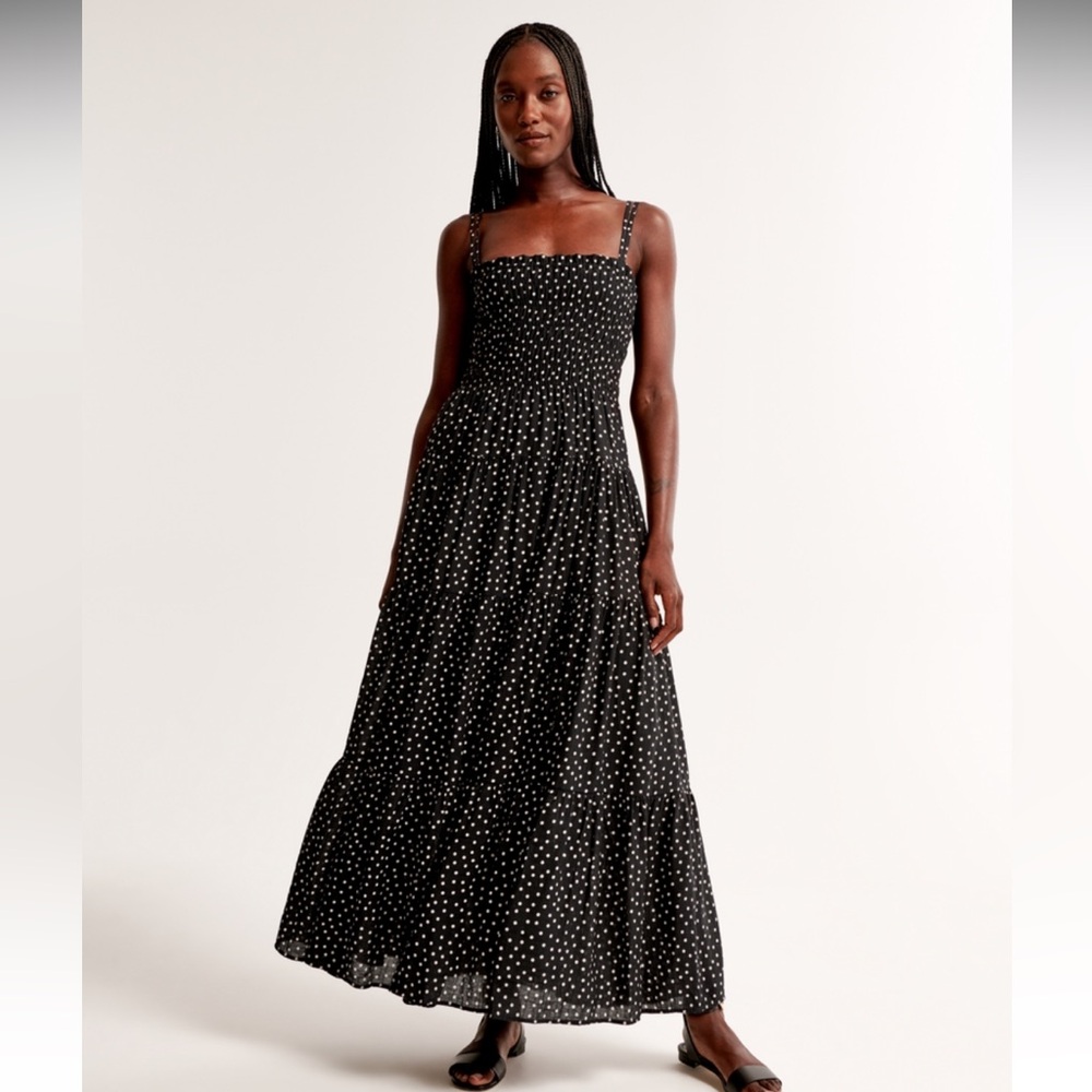Abercrombie Smocked Maxi Dress